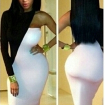 One shoulder bodycon