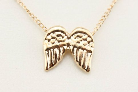 Dainty Angel Wings Necklace