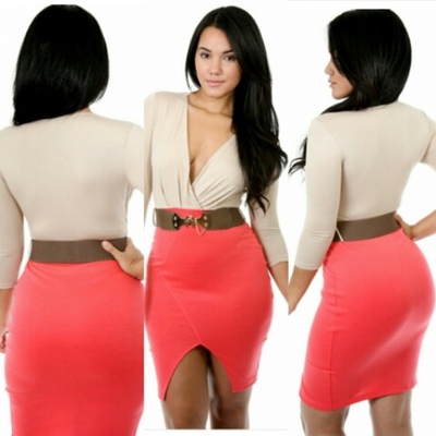 Hour bodycon dress