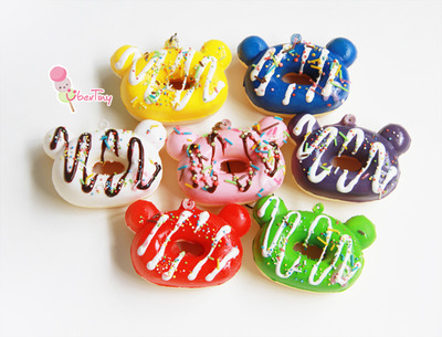 2 Rilakkuma Donut Squishies