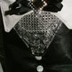 Elegant Black Tuxedo Vest/Harness-1
