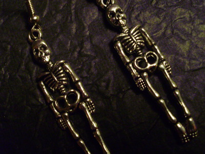 Skeleton Earrings