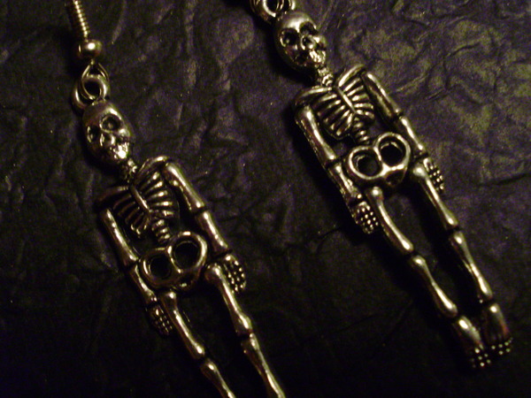Skeleton Earrings