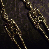 Skeleton Earrings
