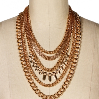 Kinza chain necklace