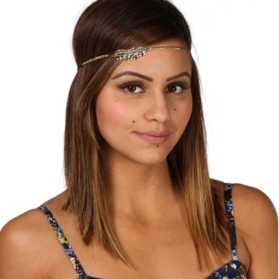 Lela leaf headband