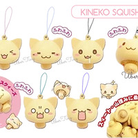 Kineko Kawaii Mushroom Cat Squishy - Thumbnail 2