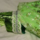 Lime and Snow flakes Formal Dog Dress-1