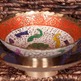 Handpainted Peacock Nesting Bowls-3