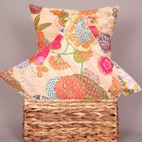 Kantha Pillow Covers - Thumbnail 2