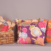 Kantha Pillow Covers - Thumbnail 4