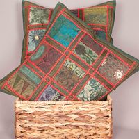 Patchwork Pillow Covers - Thumbnail 2
