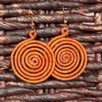 Thai Circle Earrings - Thumbnail 2