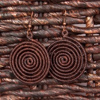 Thai Circle Earrings - Thumbnail 3