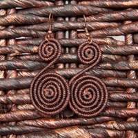 Thai "S" Earrings - Thumbnail 1