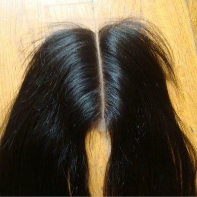 Brazilian silk closure loose wave 12"