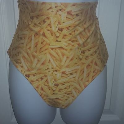 "fries with that shake" high waist bottoms