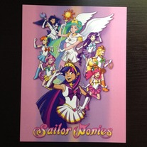 Sailor Ponies Print
