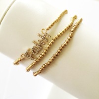 Felicia- Beaded Faith Stack - Thumbnail 1