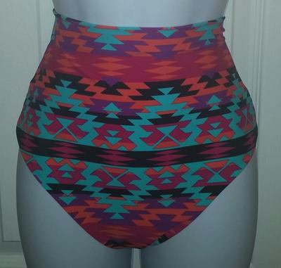 "Aztec Indian" high waist bottoms