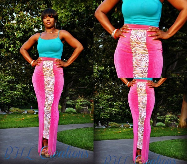Highwaist Skirt "Pretty In Pink"