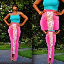 Highwaist Skirt "Pretty In Pink"
