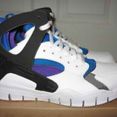 Huarache b-ball 2012 (retro 92 michigan fab-five) qs 2012