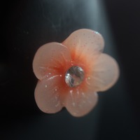 Two Tone Flower Studs - Thumbnail 2