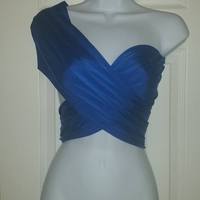 "Twisted" bandeau top - Thumbnail 3
