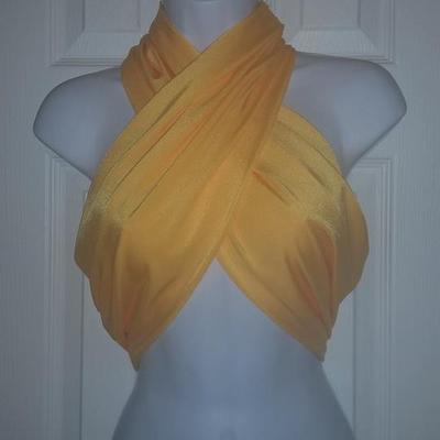 "twisted" bandeau top