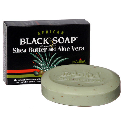 Shea Butter and Aloe Vere Black Soap