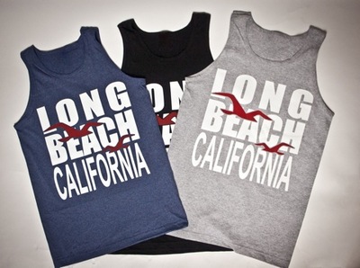 Lb hollister unisex tank