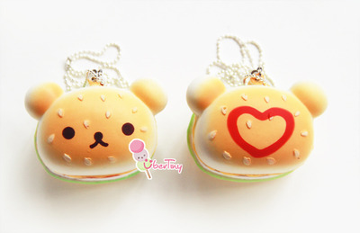 Rilakkuma Heart Burger