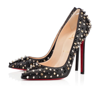 CHRISTIAN LOUBOUTIN PIGALLE SPIKES BLACK/MIX - Thumbnail 1