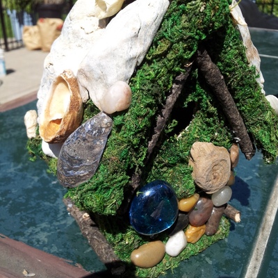 The beach comber fairy house - Thumbnail 2