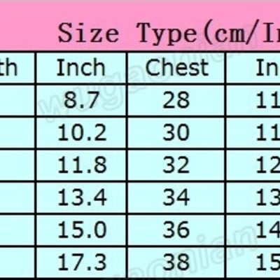 Cute puppy pet cat dog sweater knitwear coat apparel clothes 6 sizes