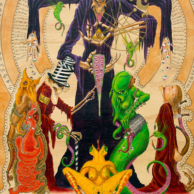 "player's republic (of tentacles)" - 11" x 14" print - Thumbnail 5