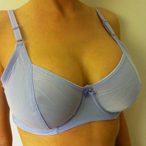 Sheer Lavender Bra - Size 40C