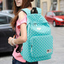 Sweet  Polka Dot Fresh Canvas Backpack -3