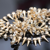 Sparkling spikes(Glod)Glasses chain - Thumbnail 2