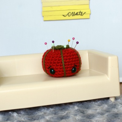 Perry, the pin cushion