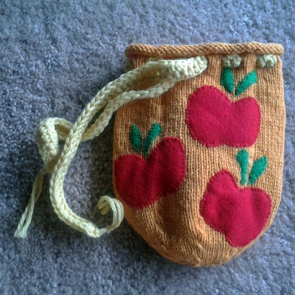 Knit Dice Bag: MLP Applejack