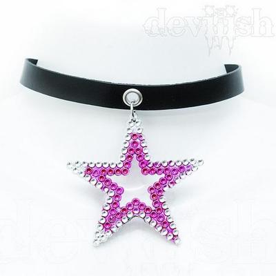 Wishing star choker