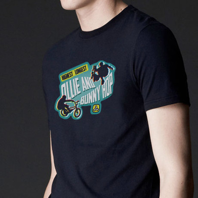 Oille & bunny hop tee 2012, black