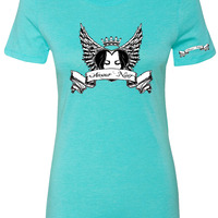 Amour Noir Women's Triblend T-Shirt  - Thumbnail 4