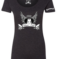 Amour Noir Women's Triblend Scoop T-Shirt  - Thumbnail 1