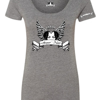 Amour Noir Women's Triblend Scoop T-Shirt  - Thumbnail 3