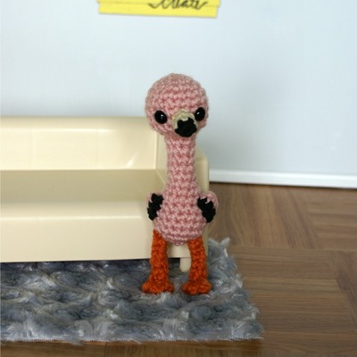 Carlos, the flamingo