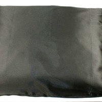 1pc New Queen/Standard Size Silky Satin Pillow Case Multiple Colors - Thumbnail 1