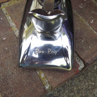 Industrial Chrome Rex Ray Vintage Electric Clothes Iron, Atomic Era Antique Home Decor - Thumbnail 4